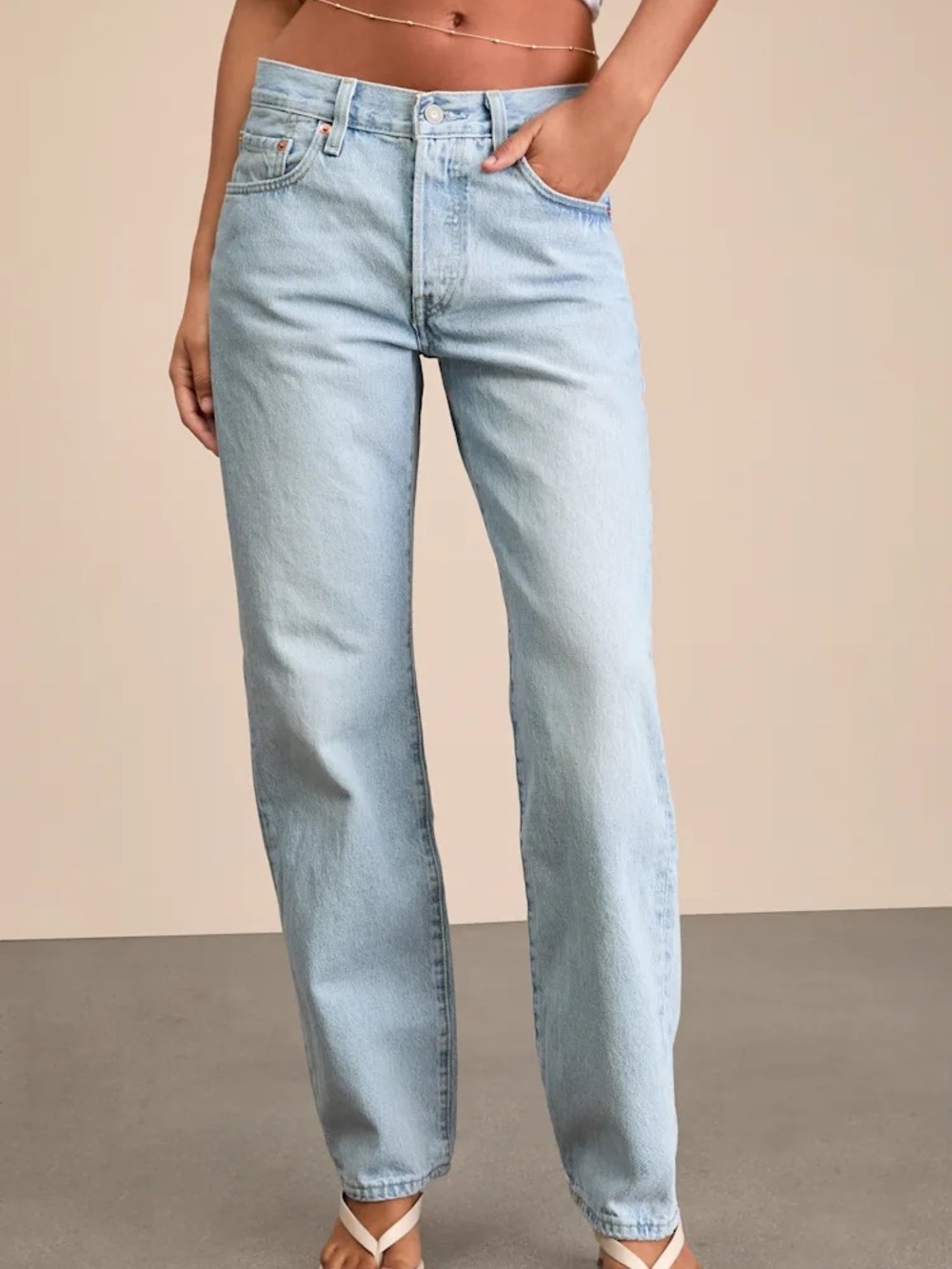 NWOT Levi’s 501 90’s Light Wash Jeans - Picture 2 of 11